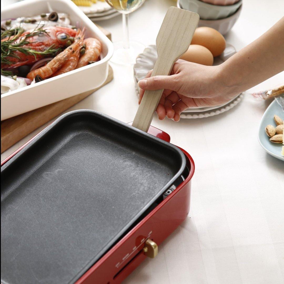 Free Gift! BRUNO Compact Hot Plate Essential Set (Red / 5 Plates included) - Image 3