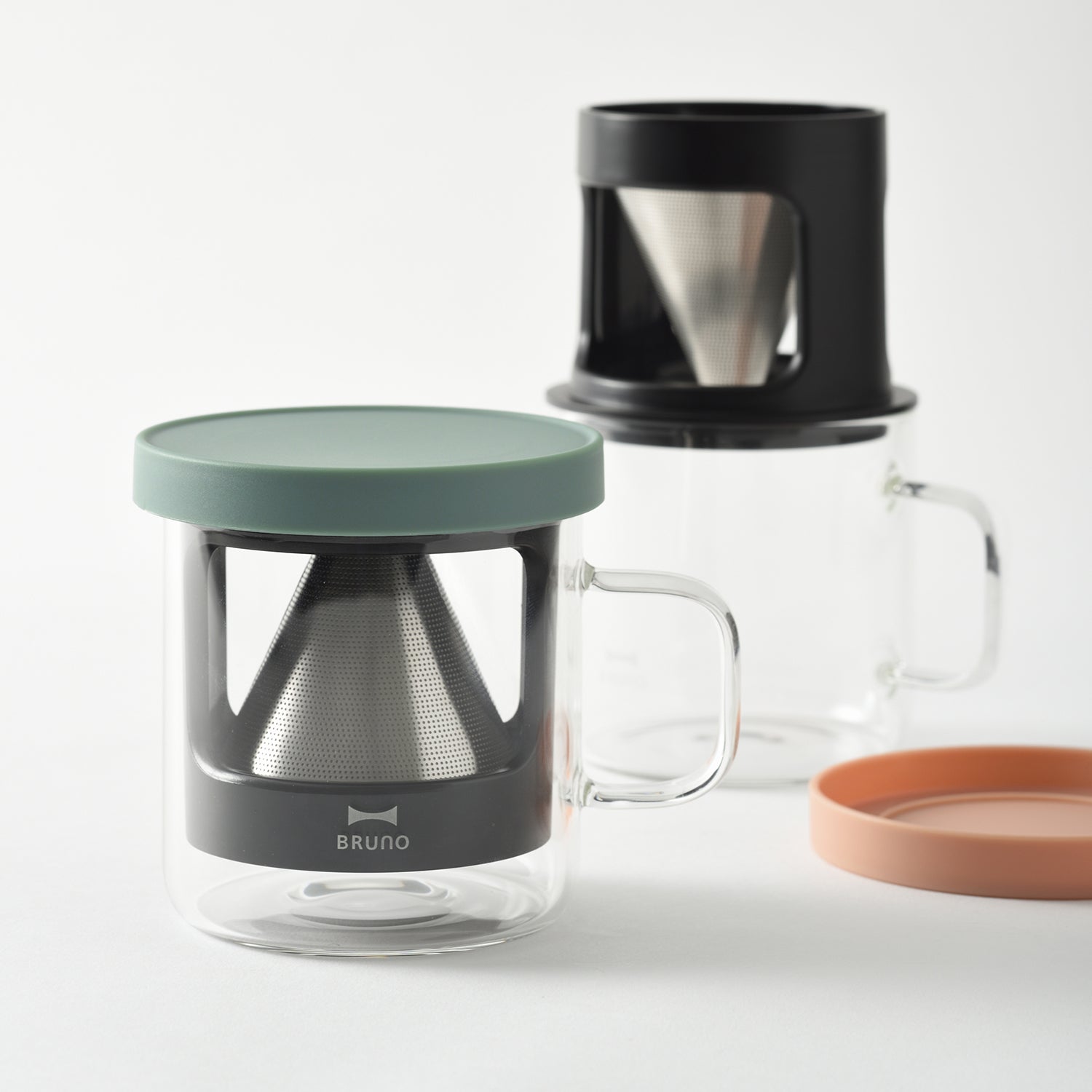 BRUNO Personal Coffee Dripper - Pink - Image 3