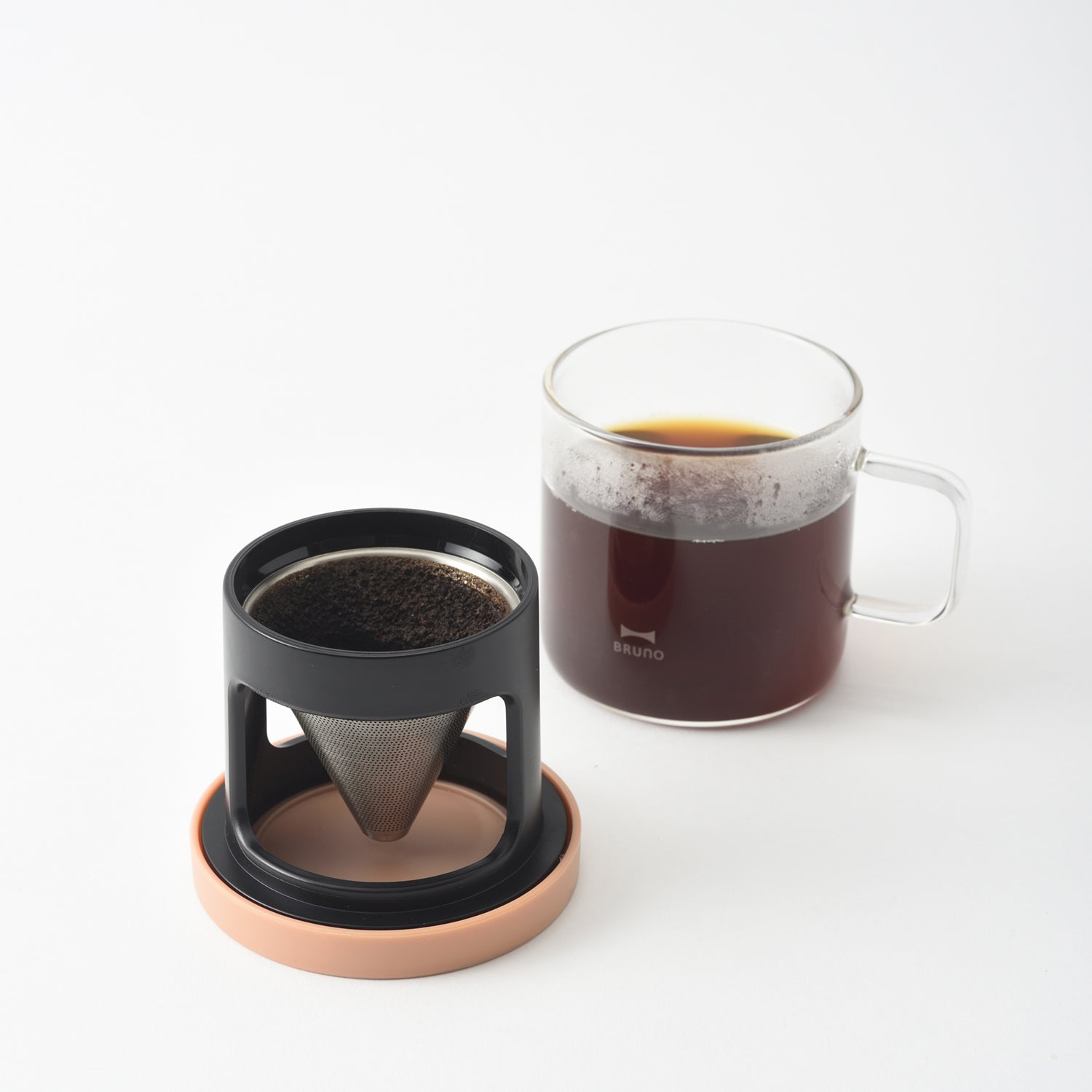 BRUNO Personal Coffee Dripper - Pink - Image 11