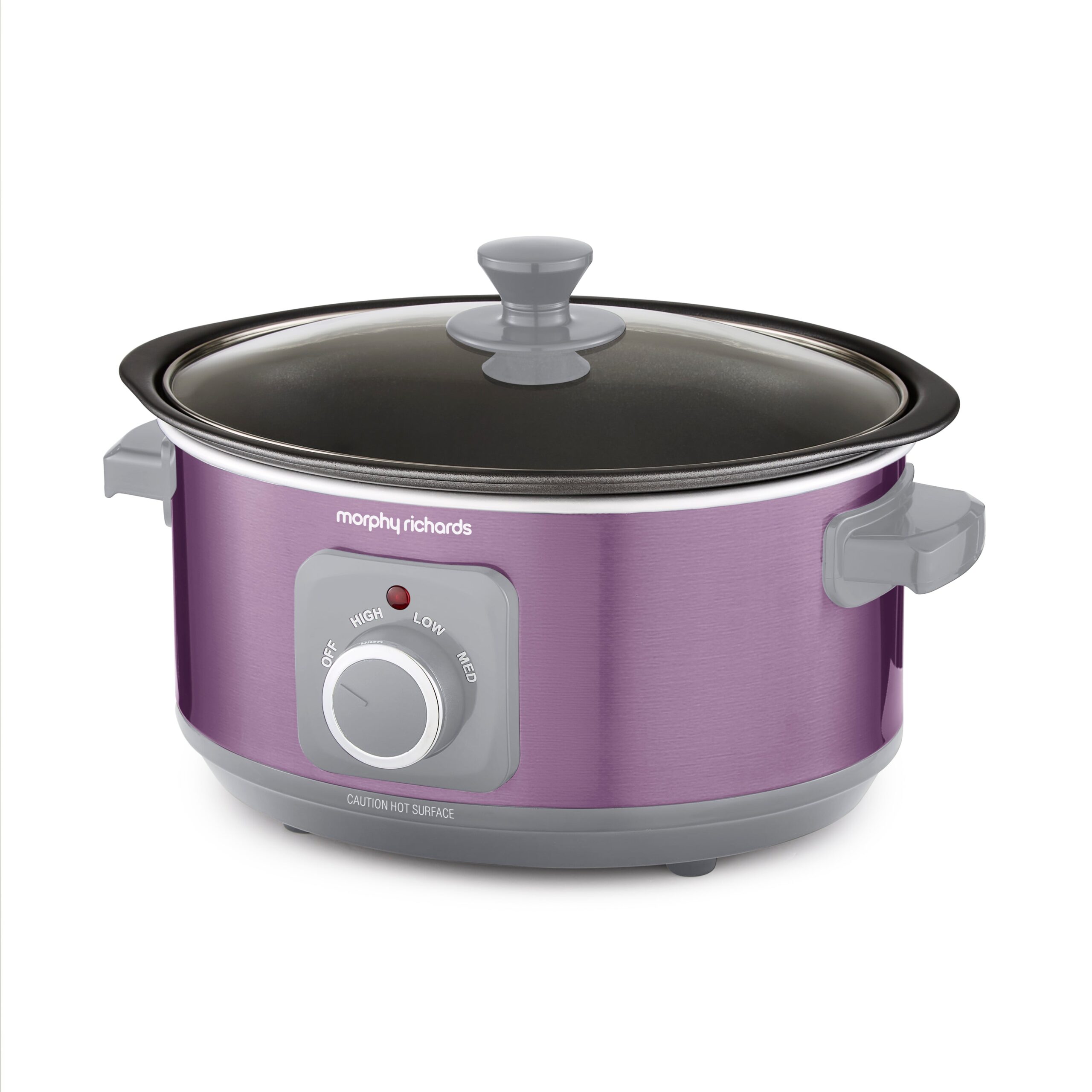Accents Sear & Stew 3.5L Slow Cooker - Purple - Image 14