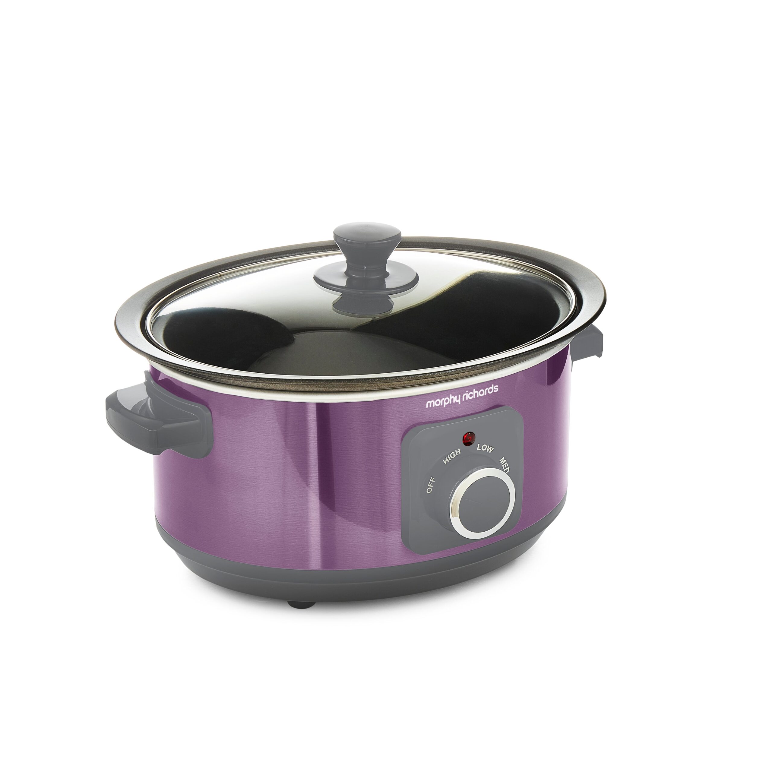 Accents Sear & Stew 3.5L Slow Cooker - Purple - Image 13