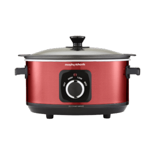 Accents Sear & Stew 3.5L Slow Cooker - Red
