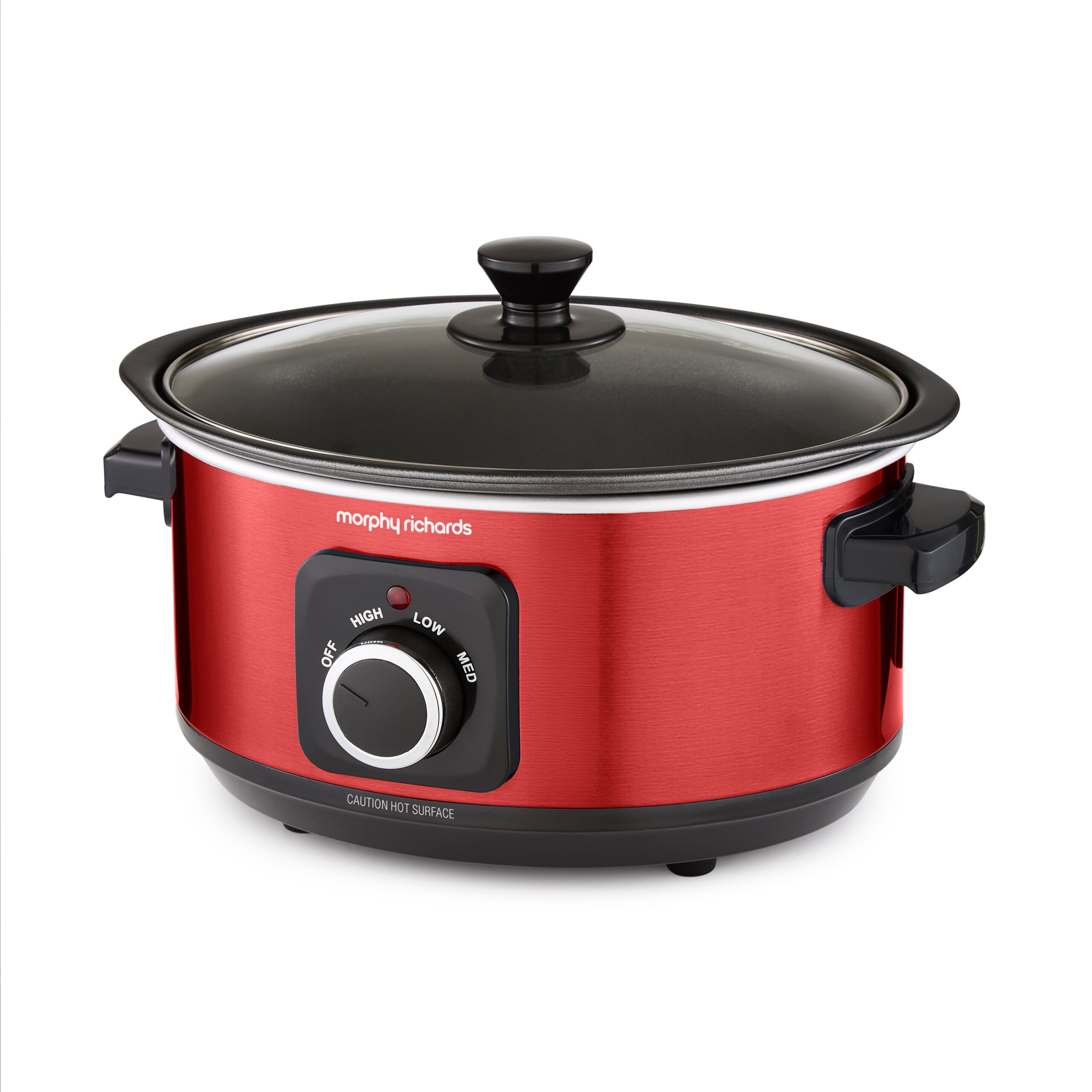 Accents Sear & Stew 3.5L Slow Cooker - Red - Image 13