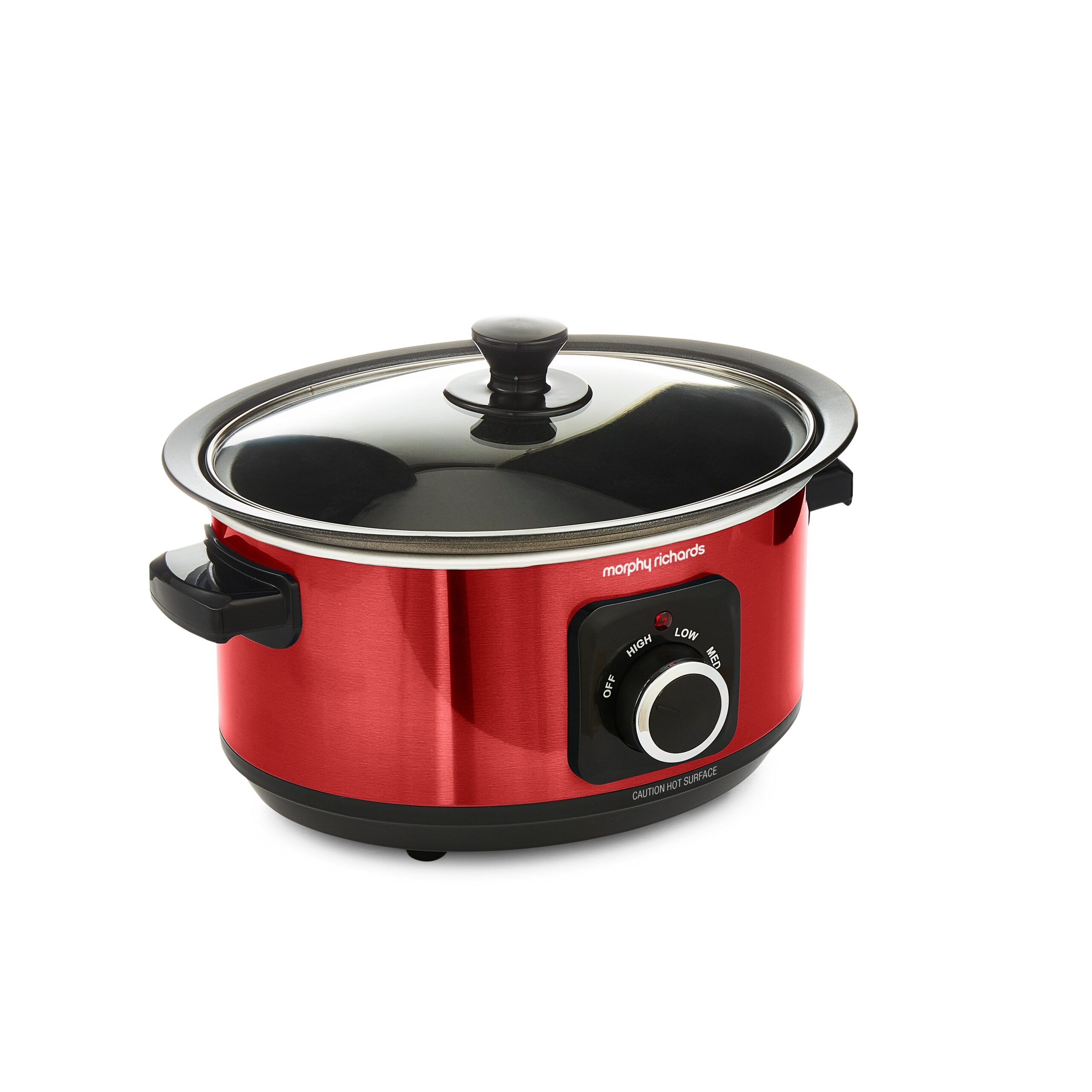 Accents Sear & Stew 3.5L Slow Cooker - Red - Image 14