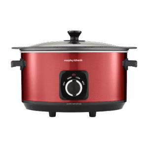 Accents Sear & Stew 6.5L Slow Cooker - Red