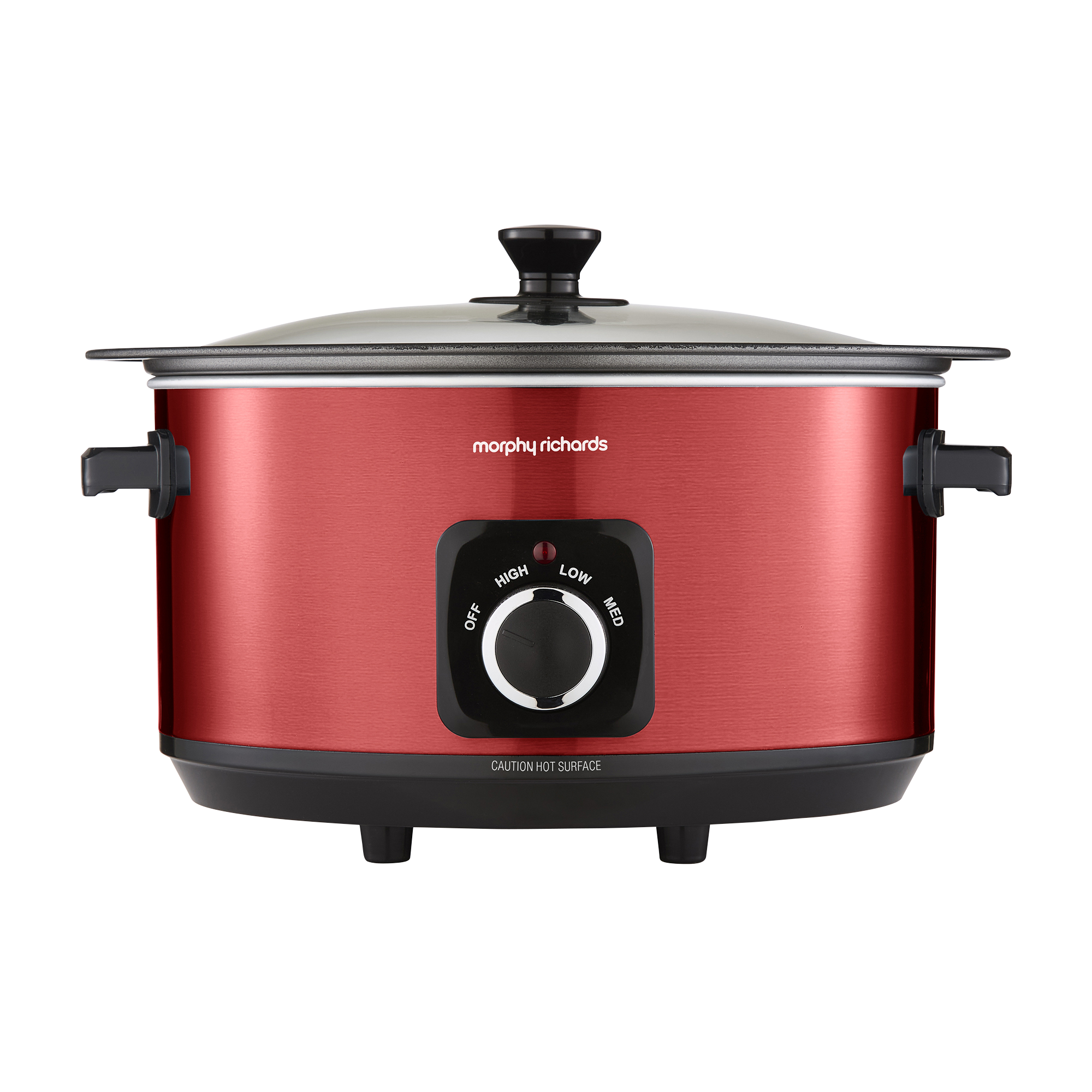 Accents Sear & Stew 6.5L Slow Cooker - Red
