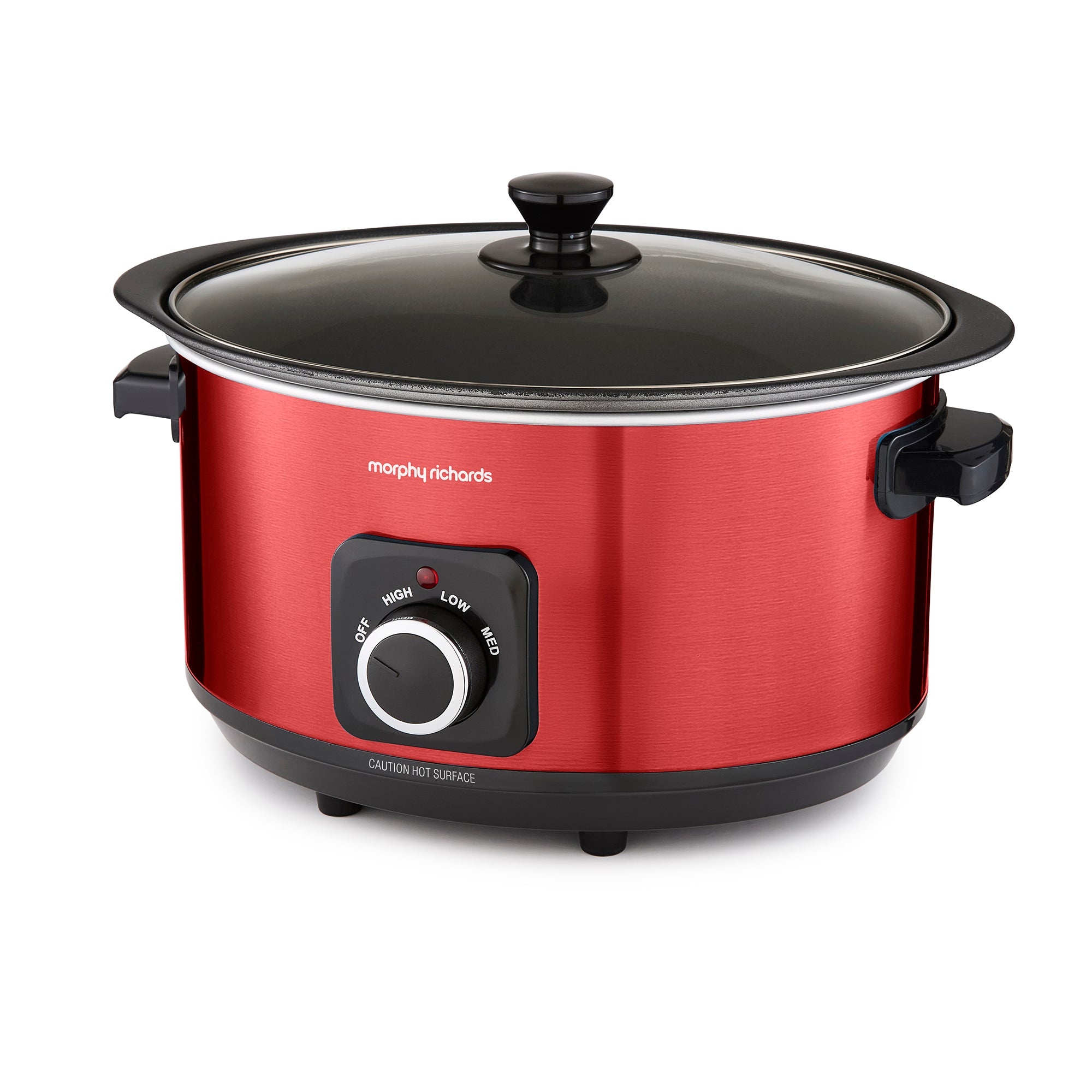 Accents Sear & Stew 6.5L Slow Cooker - Red - Image 12
