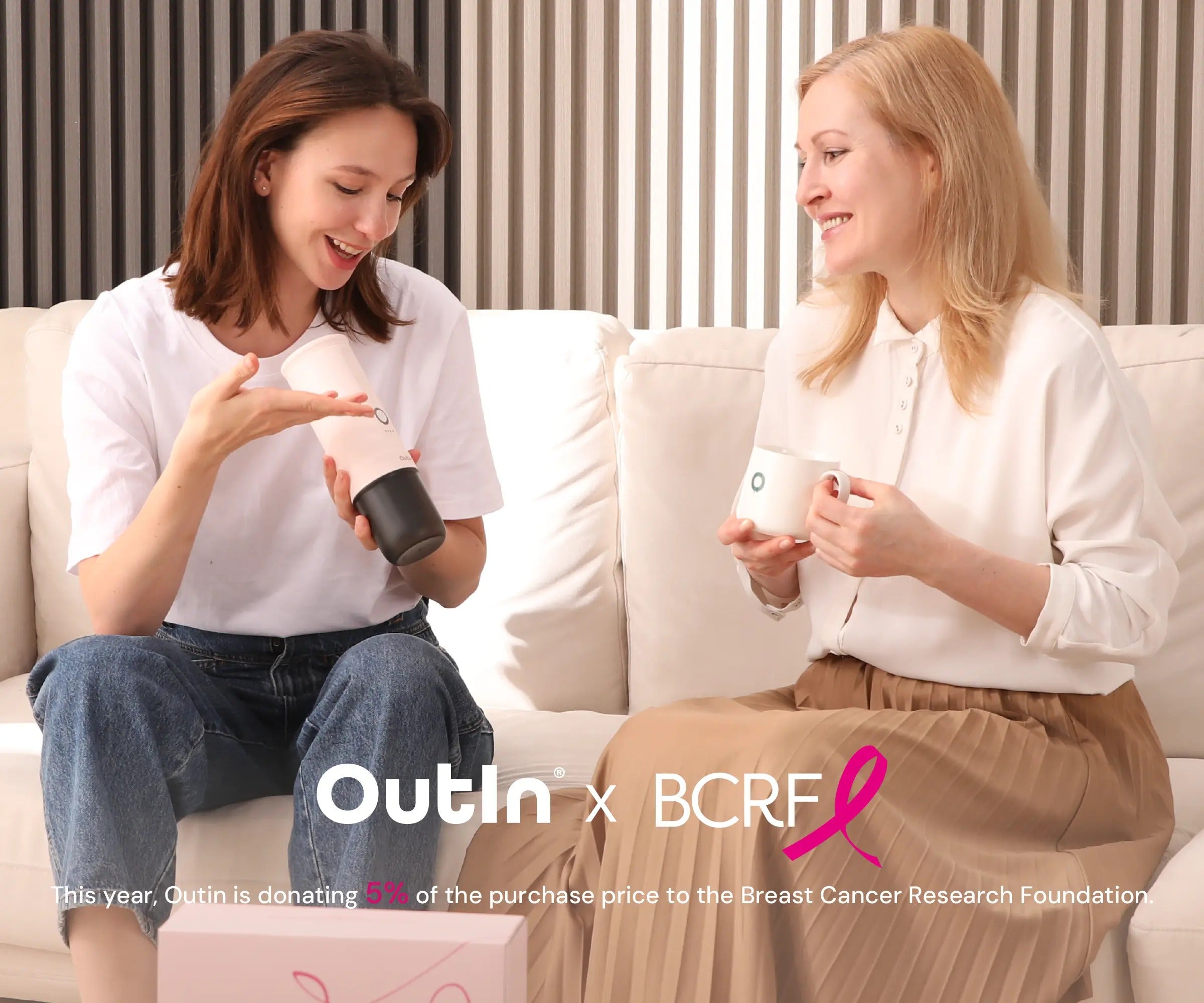 Outin Nano Portable Espresso Machine (Rose Quartz / Limited Edition) - Image 2