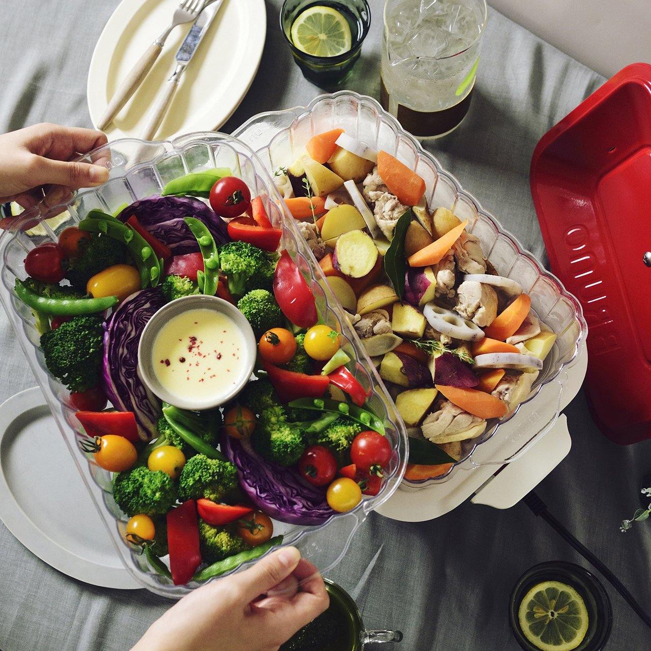 BRUNO Double Steamer Rack (for Compact Hot Plate) - Image 14